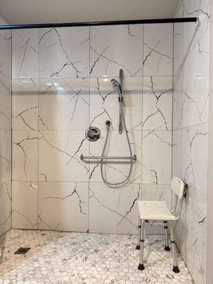 Guest Bathroom with Walk-In-Shower