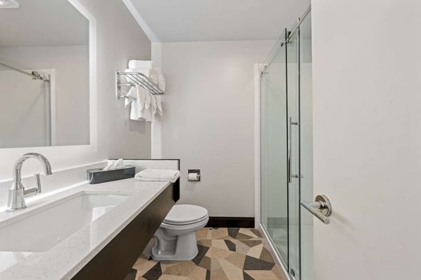 Efficiency Guest Bathroom
