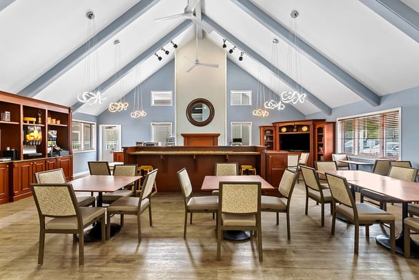 SureStay Pensacola FL Breakfast Area and Lobby