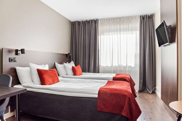 Best Western Savoy Karlstad Room Standard Two Bed