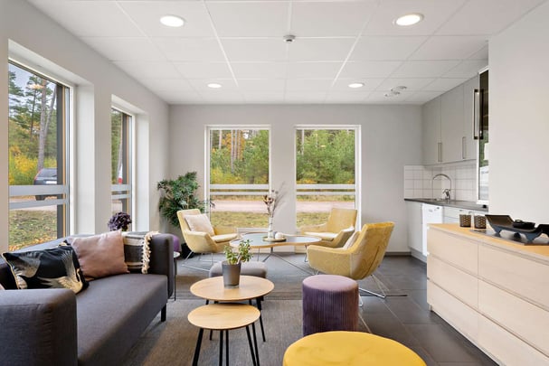 Conference lobby grupprum L ngen s Tyleback Hotell