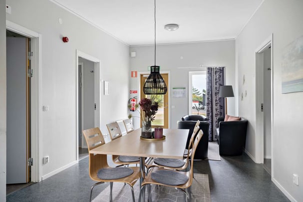 Gemensamt allrum tillh rande rum Tyleback Hotell