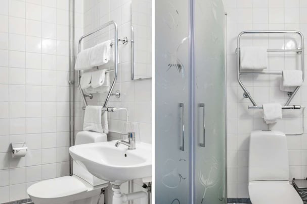 Best Western Svea Bathroom familjerum queen