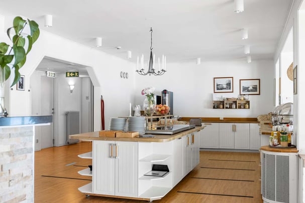 Buff area Hotell Frykenstrand BW