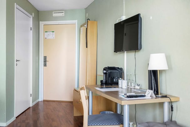 Twin balcony Hotell Frykenstrand BW