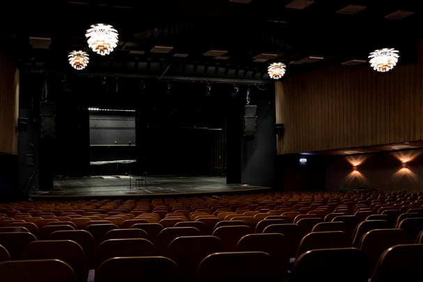 A Teater med scenen