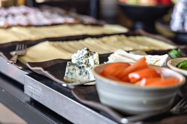 Hotel Falkoping Breakfast closeup