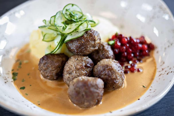 Hotel Falkoping meatballs