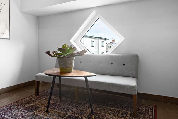 Hotel Falkoping stair platform