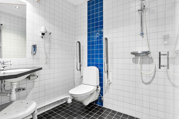 Bathroom accessible Sure hotel Alvsjo