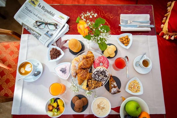 Special buffet breakfast