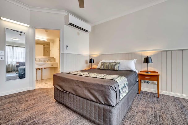 Executive queen with kitchenette