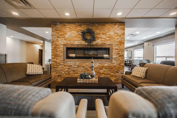 Best Western Lacombe lobby