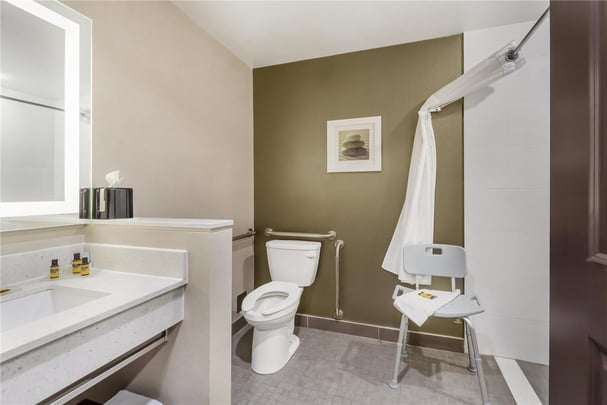 ADA King w/ Roll in shower