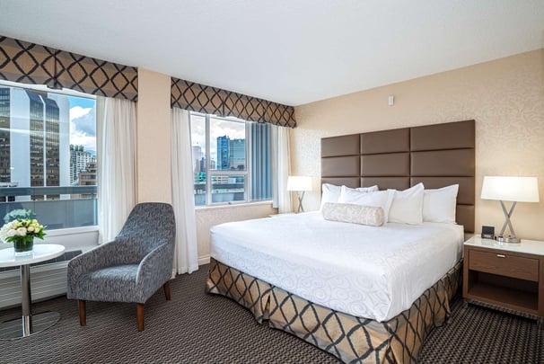 Located on the 14th floor, the Executive King Room