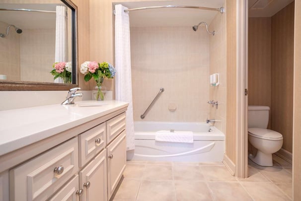 King Executive Suite Bathroom