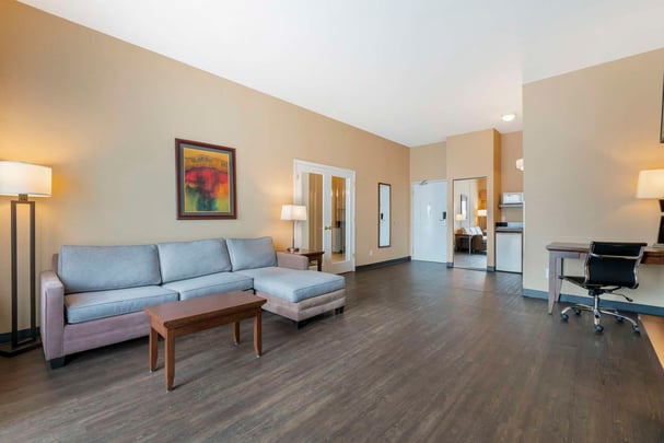 Jacuzzi Suite view of the room