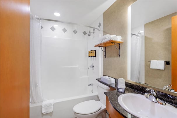 Queen Sofabed Suite w/ Balcony - Guest Bath