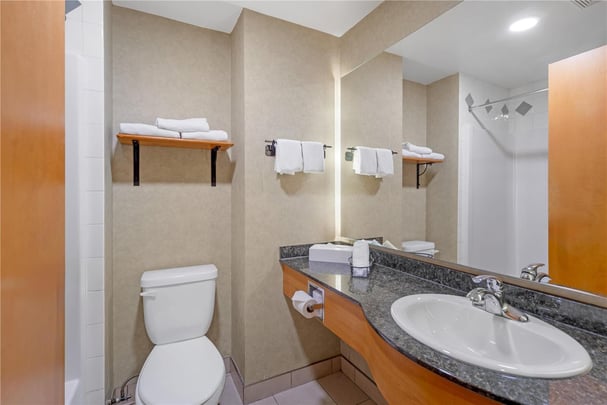 Queen & Double Bed Suite - Guest Bath