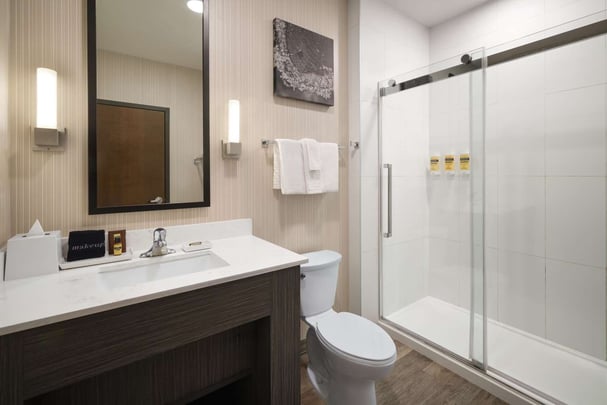 King Room with Full Kitchen Bathroom