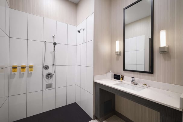 Disabled Roll In Shower