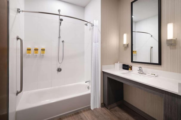 Disabled Bathroom with Tub