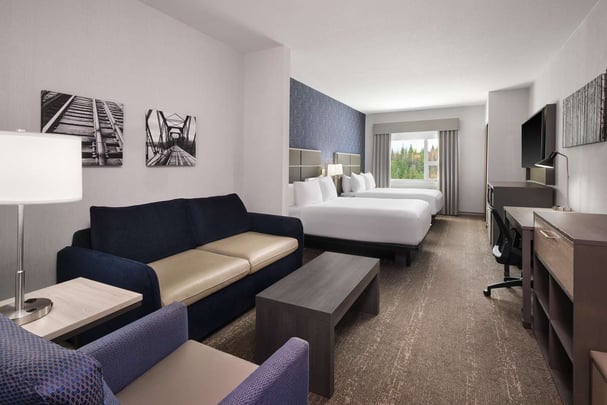 Disabled Two Queen with Sofa