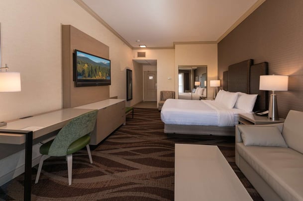 KGB One King Bed with a Balcony and Lakeview