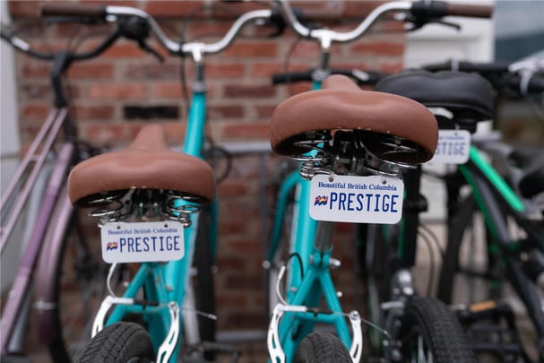 Prestige Bike plate
