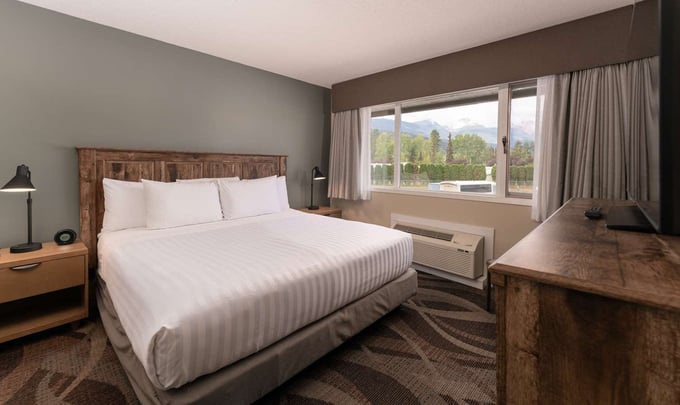 BDRM Bedroom Suite Kitchenette room