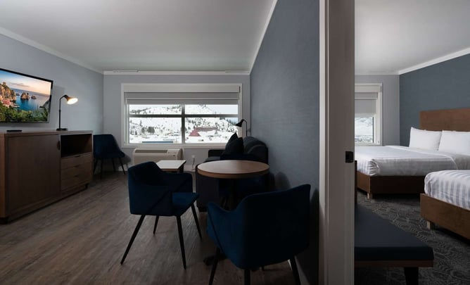 Two Queen Kitchen Bedroom Suite