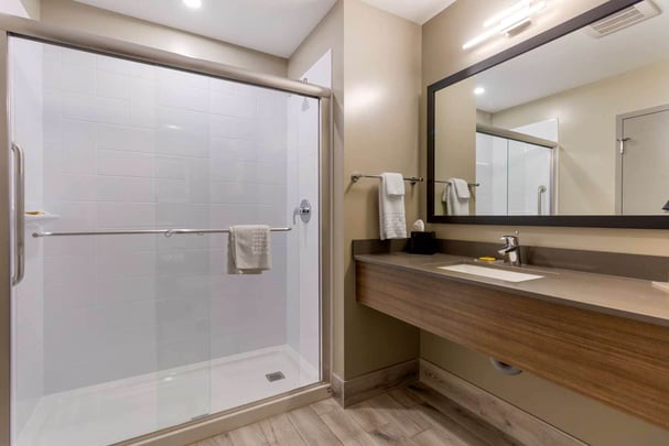King Suite w/ Kitchenette - Guest Bath