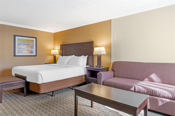 King Guest Room with Sofa Bed