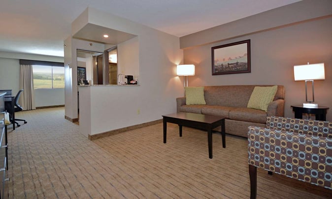 Queen Bed Mini Suite