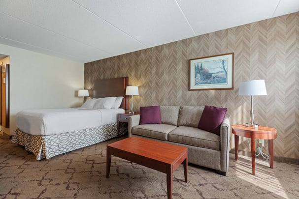 1 Queen bed with Sofabed