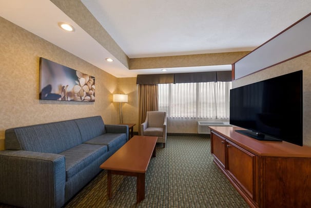 King Suite with Sofa Bed and Separate Sitting Area