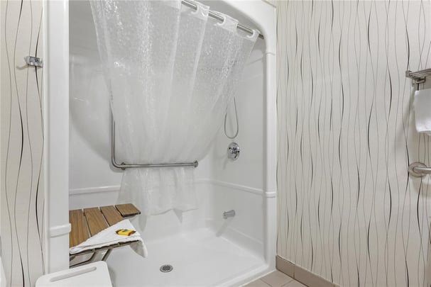 Guest Bathroom Accessible Shower