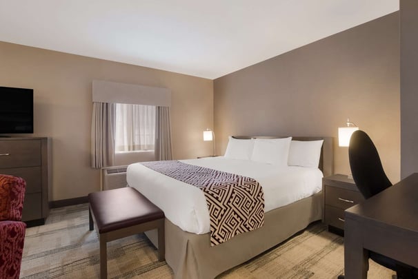 King Suite with Sofa Bed and Fireplace