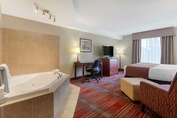 Jetted Tub | Suite-1 King Bed