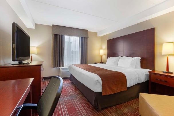 Jetted Tub | Suite-1 King Bed