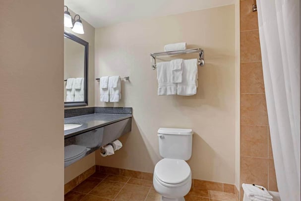 Jetted Tub | Suite-1 King Bed