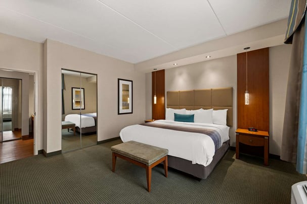 Suite King with Separate Living Area