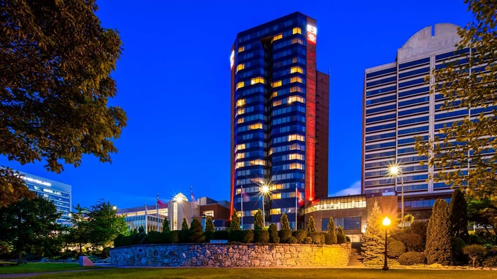 Hotel Exterior Night