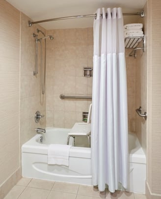 ADA Mobility Accessible Guest Bathroom