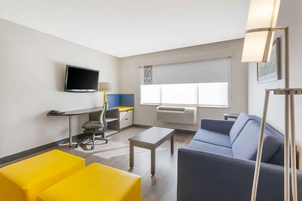 One King Suite Guest Room with Separate Bedroom