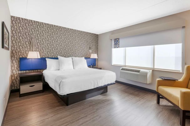 One King Suite Guest Room with separate bedroom