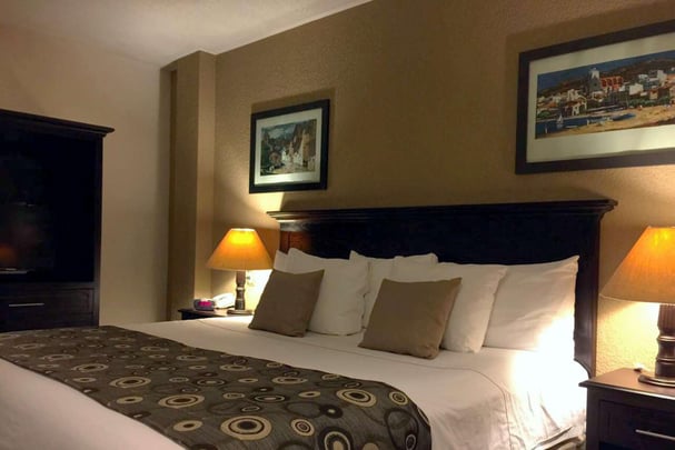 Standard room with a king bed