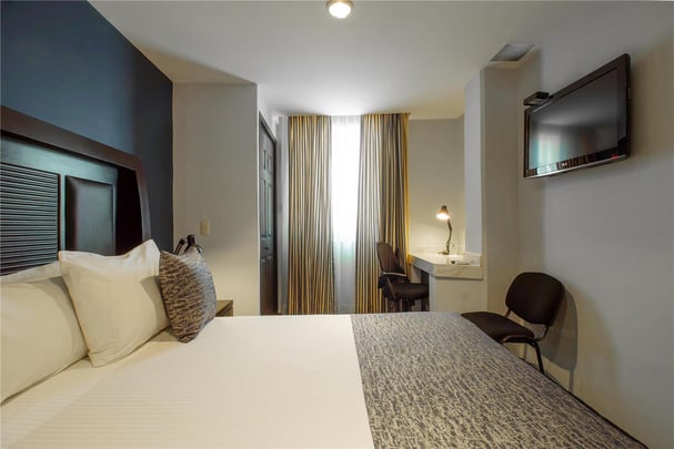 One Queen Bed