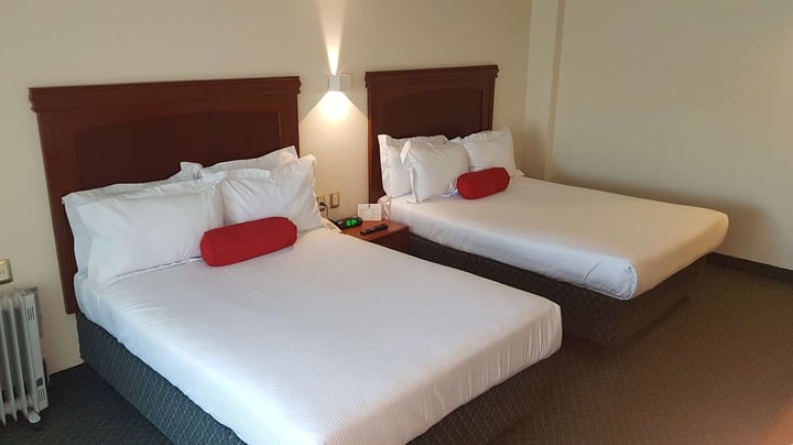 GUEST ROOM TWO DOUBLE BED