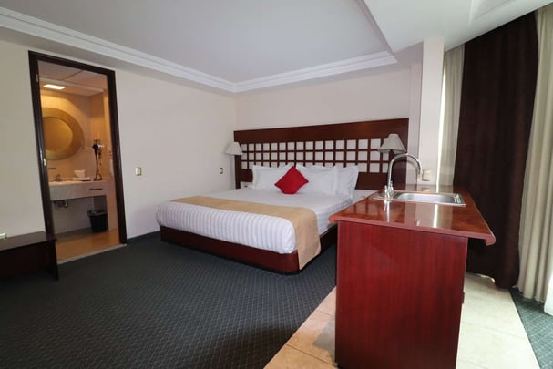 GUEST ROOM ONE KING BED